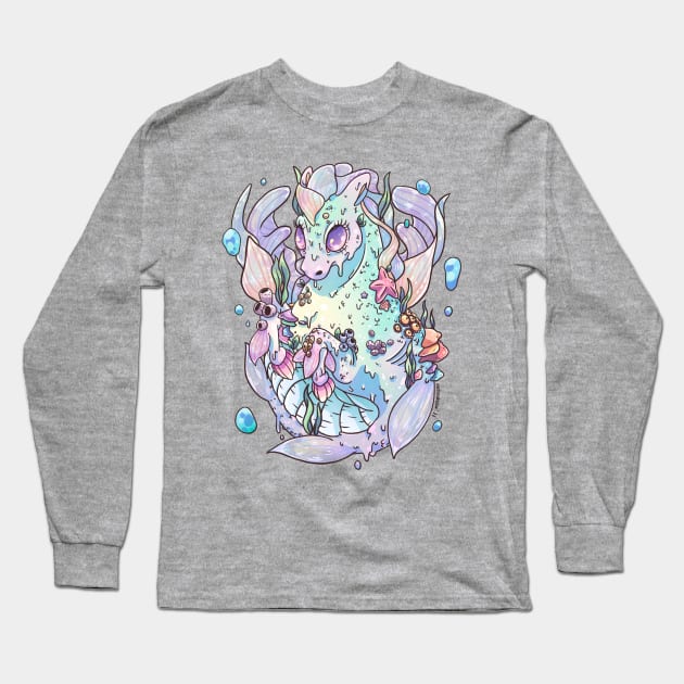 Pastel Kelpie Long Sleeve T-Shirt by MedussaSolar